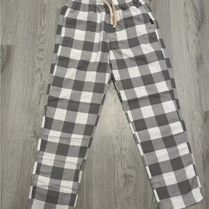 Hollister Gray Checkered Pajama Pants